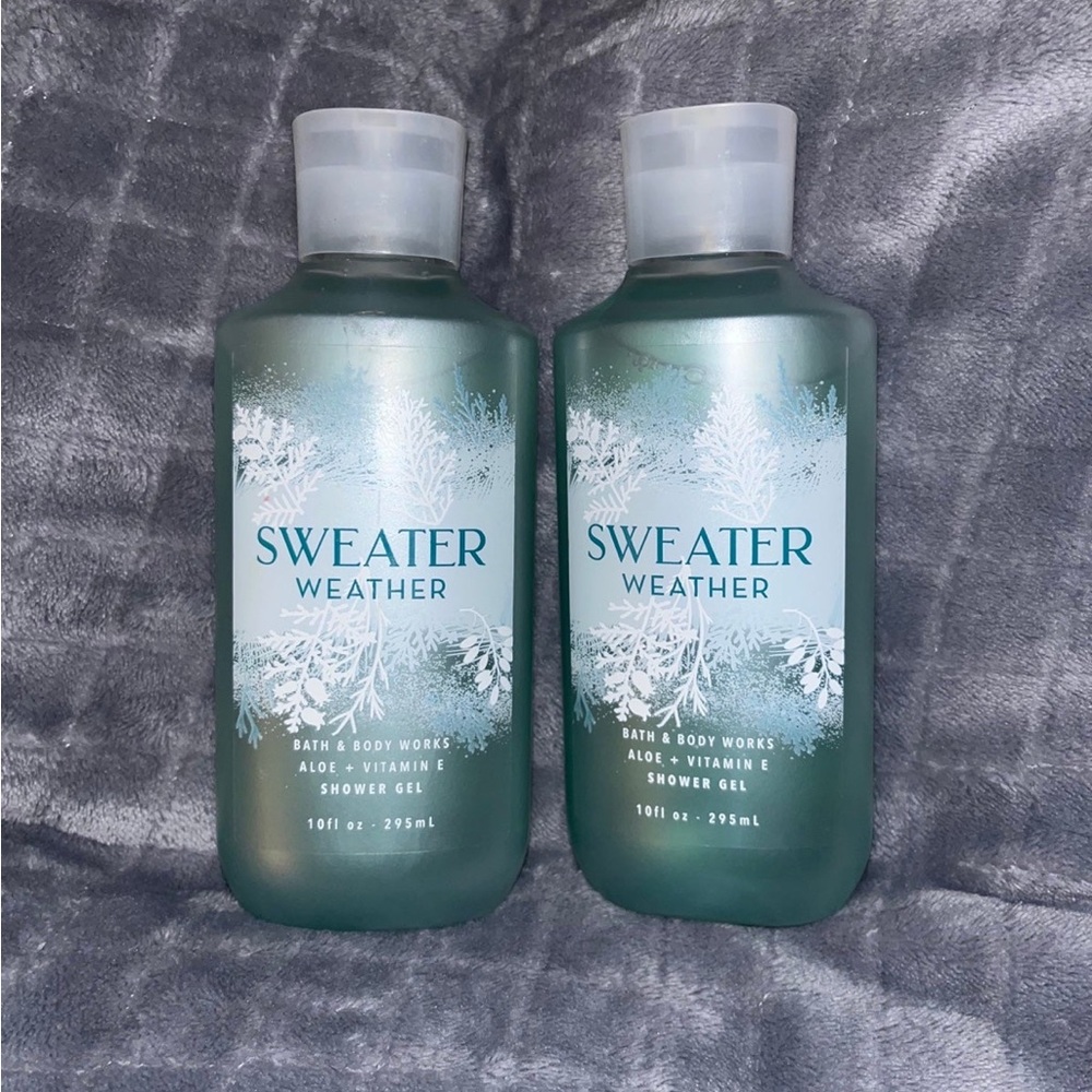 Sweater weather Bath and Body Works body wash
